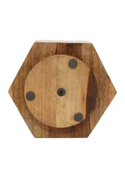 Hot Sale 🛒 Rustic Wood Wine Holder by Monroe Lane 🥰 -Monroe Lane Sales Belk 32656