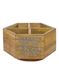 Hot Sale 🛒 Rustic Wood Wine Holder by Monroe Lane 🥰 -Monroe Lane Sales Belk 32657
