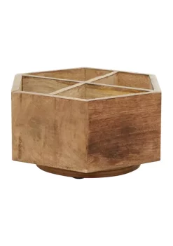 Hot Sale 🛒 Rustic Wood Wine Holder by Monroe Lane 🥰 -Monroe Lane Sales Belk 32658