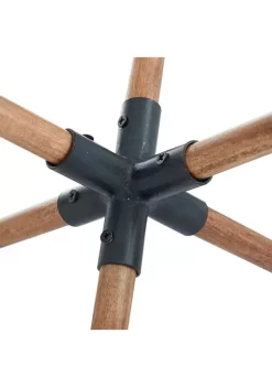 Best Sale ✔️ Industrial Wood Sculpture - Set of 2 by Monroe Lane 🛒 -Monroe Lane Sales Belk 32674