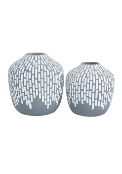 Best reviews of ⌛ Modern Ceramic Vase - Set of 2 by Monroe Lane 😉