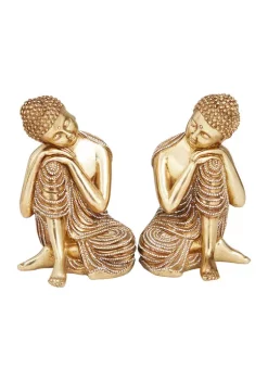 Coupon β€οΈ Traditional Polystone Sculpture - Set of 2 by Monroe Lane βοΈ