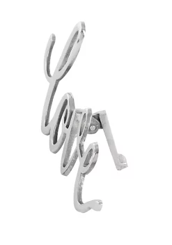 Best Sale 😀 Glam Aluminum Decorative Sign - Set of 3 by Monroe Lane 🥰 -Monroe Lane Sales Belk 32807