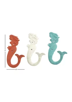 Brand new 👍 Coastal Metal Wall Hook - Set of 3 by Monroe Lane 🎉 -Monroe Lane Sales Belk 32812