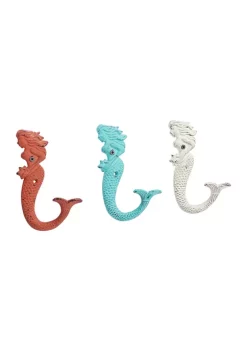 Brand new 👍 Coastal Metal Wall Hook - Set of 3 by Monroe Lane 🎉 -Monroe Lane Sales Belk 32815