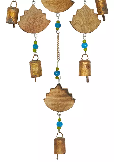 Discount ✨ Eclectic Mango Wood Windchime by Monroe Lane 🤩 3 Discount ✨ Eclectic Mango Wood Windchime by Monroe Lane 🤩 - Image 3
