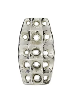 Budget 🌟 Modern Ceramic Vase by Monroe Lane 🎁 -Monroe Lane Sales Belk 32856