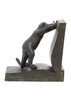 New 🔥 Eclectic Polystone Bookends - Set of 2 by Monroe Lane ⌛ -Monroe Lane Sales Belk 3286