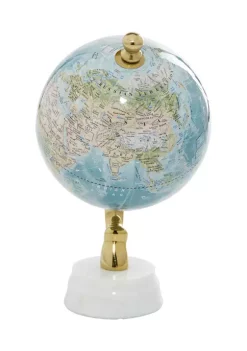 Discount 😀 Coastal Aluminum Globe by Monroe Lane 🥰 -Monroe Lane Sales Belk 32878