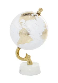 Discount 😀 Coastal Aluminum Globe by Monroe Lane 🥰 -Monroe Lane Sales Belk 32880