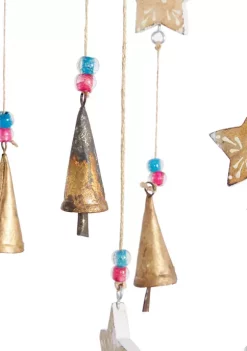 Cheapest 🔥 Eclectic Mango Wood Windchime by Monroe Lane 😀 -Monroe Lane Sales Belk 32894