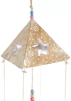 Cheapest 🔥 Eclectic Mango Wood Windchime by Monroe Lane 😀 -Monroe Lane Sales Belk 32895