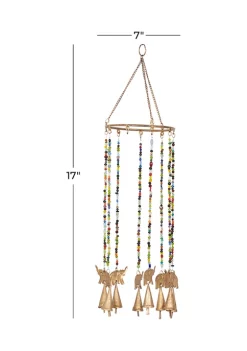 Hot Sale 🔥 Eclectic Metal Windchime by Monroe Lane 😀 -Monroe Lane Sales Belk 32898