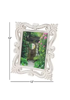 Best Sale 🎁 Farmhouse Mango Wood Photo Frame by Monroe Lane ✨ -Monroe Lane Sales Belk 32904