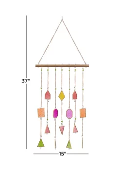 Budget 💯 Contemporary Metal Windchime by Monroe Lane 🎉 -Monroe Lane Sales Belk 32926