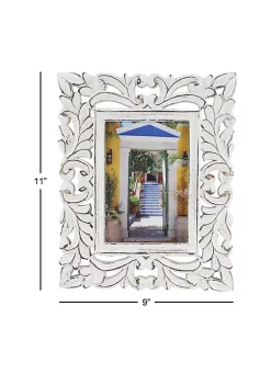 Brand new 🥰 Farmhouse Mango Wood Photo Frame by Monroe Lane 🥰 -Monroe Lane Sales Belk 32940