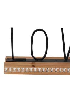 Promo 🔥 Traditional Wood Decorative Sign by Monroe Lane 👍 -Monroe Lane Sales Belk 33016