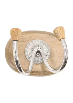 Budget 🔔 Wood Traditional Wall Hook by Monroe Lane 🔔 -Monroe Lane Sales Belk 33028