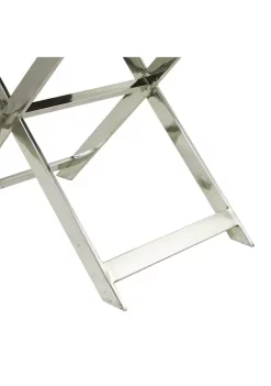 Budget ❤️ Modern Stainless Steel Wine Holder by Monroe Lane 🎉 -Monroe Lane Sales Belk 33043