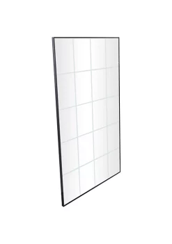 Discount ⌛ Modern Wood Wall Mirror by Monroe Lane ⌛ -Monroe Lane Sales Belk 33058