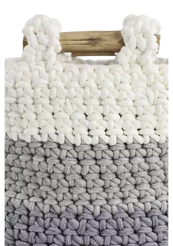 Flash Sale 🛒 Bohemian Polyester Storage Basket - Set of 2 by Monroe Lane 🎉 -Monroe Lane Sales Belk 33068
