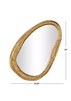 Cheap 🔔 Contemporary Aluminum Wall Mirror by Monroe Lane 💯 -Monroe Lane Sales Belk 33076