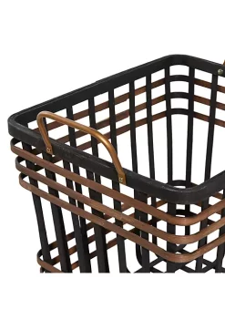 Top 10 🥰 Farmhouse Seagrass Storage Basket - Set of 2 by Monroe Lane 🧨 -Monroe Lane Sales Belk 33087