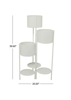 Cheap 🔔 Modern Metal Planter by Monroe Lane ⭐ -Monroe Lane Sales Belk 33094