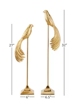 Coupon 🛒 Eclectic Aluminum Sculpture - Set of 2 by Monroe Lane ✨ -Monroe Lane Sales Belk 33099