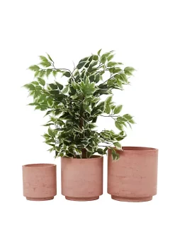 Buy 😍 Modern Magnesium Oxide Planter - Set of 3 by Monroe Lane 💯 -Monroe Lane Sales Belk 33143