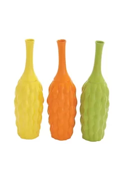 Best deal ๐ Coastal Ceramic Vase - Set of 3 by Monroe Lane ๐งจ