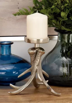 Cheapest 🔥 Traditional Aluminum Candle Holder by Monroe Lane ⌛ -Monroe Lane Sales Belk 3317
