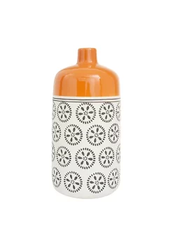 Budget 🎁 Transitional Ceramic Vase by Monroe Lane 🛒 -Monroe Lane Sales Belk 33213