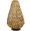 Flash Sale ⌛ Natural Plastic Rattan Candle Lantern by Monroe Lane 🔥