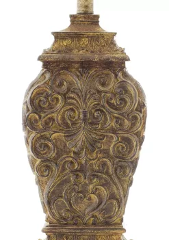 Best deal 🎁 Rustic Polystone Table Lamp - Set of 2 by Monroe Lane ❤️ -Monroe Lane Sales Belk 3324