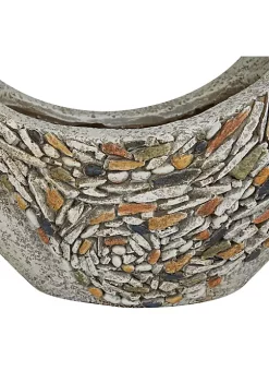 Best Pirce 😍 Traditional Fiberglass Planter by Monroe Lane 👏 -Monroe Lane Sales Belk 33261