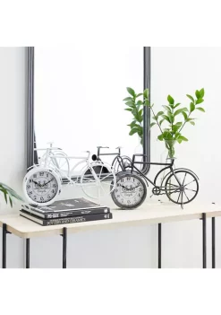 Discount 🧨 Country Cottage Metal Clock - Set of 2 by Monroe Lane ⌛ -Monroe Lane Sales Belk 33271