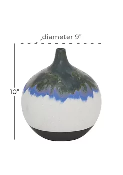 Brand new ⭐ Contemporary Ceramic Vase by Monroe Lane ✨ -Monroe Lane Sales Belk 33290