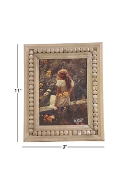 Deals 🎁 Bohemian Wood Photo Frame by Monroe Lane ⭐ -Monroe Lane Sales Belk 33340