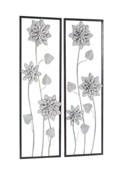 Budget 🎁 Contemporary Metal Wall Decor - Set of 2 by Monroe Lane 🎁 -Monroe Lane Sales Belk 3340