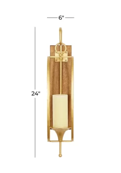 Top 10 ⭐ Farmhouse Metal Wall Sconce by Monroe Lane ⌛ -Monroe Lane Sales Belk 3383