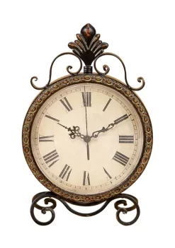 Best Pirce 👏 Rustic Metal Clock by Monroe Lane 🥰