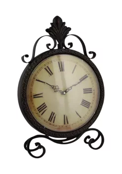 Best Pirce 👏 Rustic Metal Clock by Monroe Lane 🥰 -Monroe Lane Sales Belk 3418