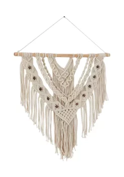Hot Sale ⭐ Bohemian Cotton Wall Decor by Monroe Lane 😀 -Monroe Lane Sales Belk 3424