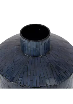 Buy 😉 Contemporary 👩 Mother of Pearl Vase by Monroe Lane 😉 -Monroe Lane Sales Belk 345