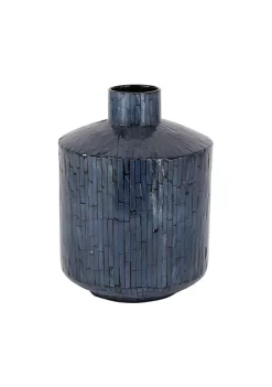 Buy 😉 Contemporary 👩 Mother of Pearl Vase by Monroe Lane 😉 -Monroe Lane Sales Belk 347