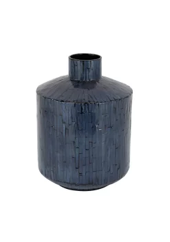 Buy 😉 Contemporary 👩 Mother of Pearl Vase by Monroe Lane 😉 -Monroe Lane Sales Belk 348