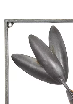 Discount 🥰 Iron Contemporary Wall Décor by Monroe Lane ⭐ -Monroe Lane Sales Belk 3496