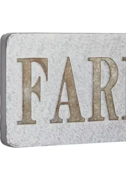 Hot Sale 🥰 Iron Farmhouse Wall Décor by Monroe Lane 🔔 -Monroe Lane Sales Belk 3507