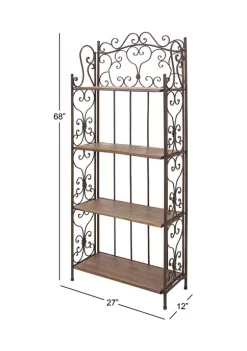 Deals 👏 Farmhouse Metal Bakers Rack by Monroe Lane ✔️ -Monroe Lane Sales Belk 3521
